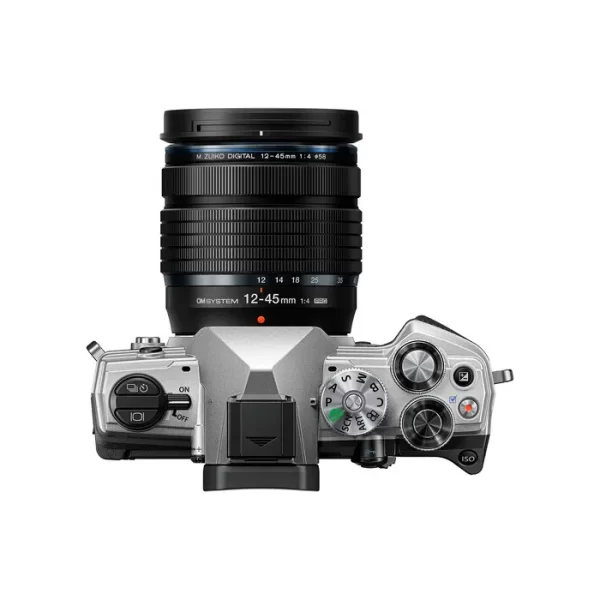 OLYMPUS OM SYSTEM OM-5 PLATA+12-45 NEGRO CÁMARA MIRRORLESS - Imagen 3