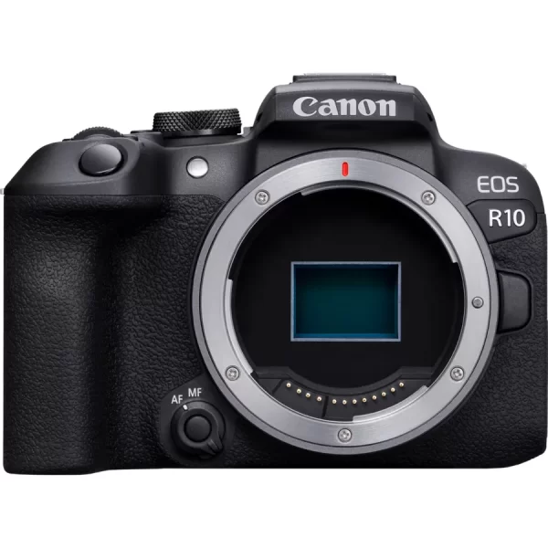 Cámara mirrorless Canon EOS R10 + Objetivo RF-S 55-210mm + Objetivo RF-S 18-45mm + Tarjeta SD + Batería de repuesto - Imagen 6